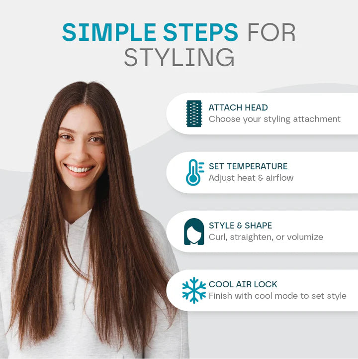 Vynova 5-in-1 Hair Styler [1 Year Warranty]