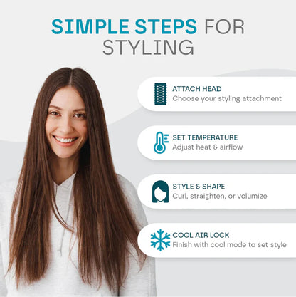 Vynova 5-in-1 Hair Styler [1 Year Warranty]