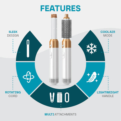 Vynova 5-in-1 Hair Styler [1 Year Warranty]