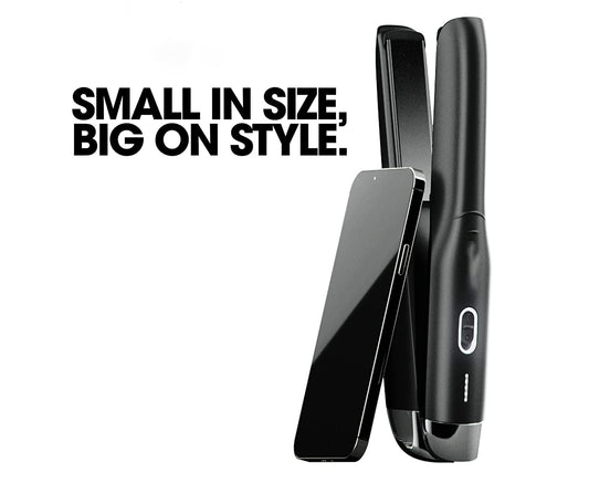 Vynova Cordless Hair Straightener - Portable, Powerful & USB-C Rechargeable